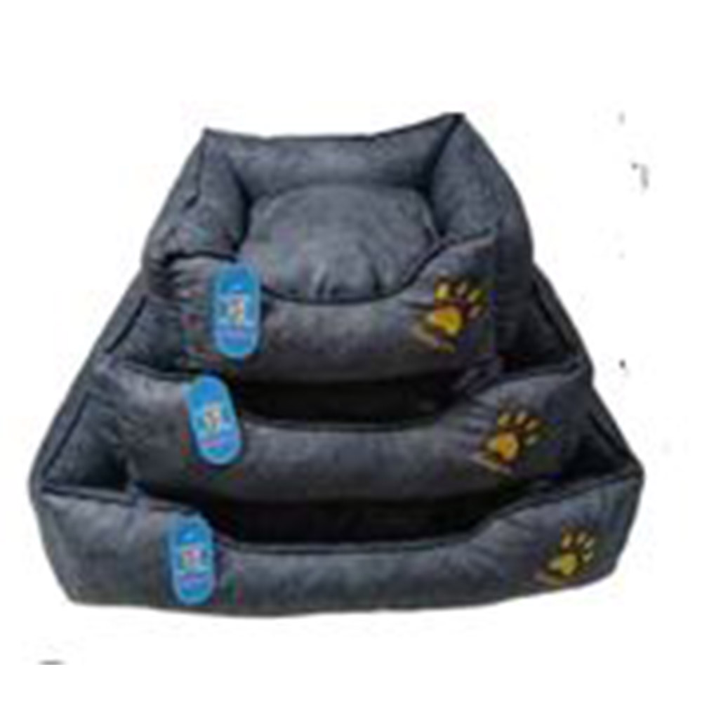 Чаки 085 набор лежанок "Хорс" (50×45×20 см, 65×45×20 см, 85×55×20 см), серый