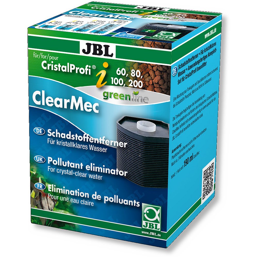JBL Clearmec вставка для фільтра CristalProfi i60/80/100/200, для видалення нітритів, нітратів та фосфатів (60932)