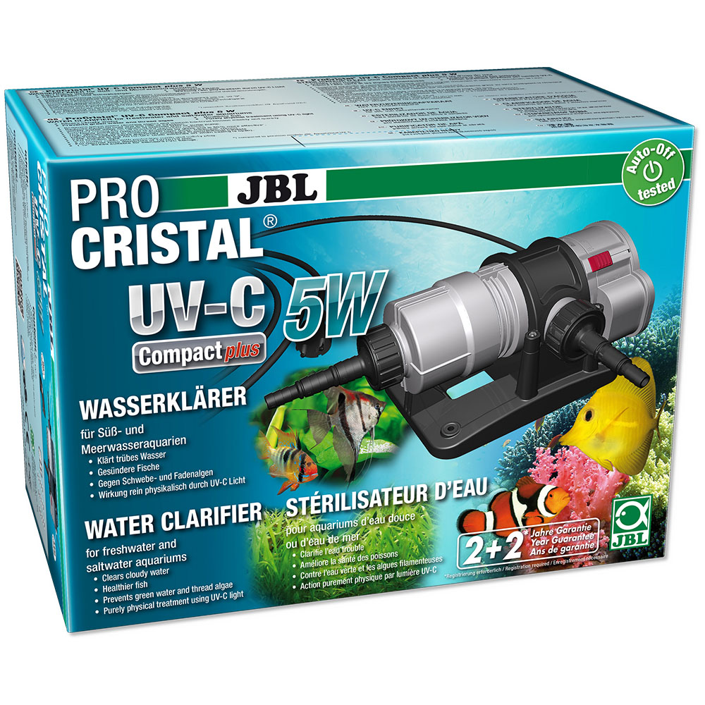 JBL ProCristal UV-C Compact Plus стерилізатор, 5 Вт (60470)