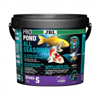 JBL ProPond All Seasons S всесезонний корм для невеликих ставкових риб, 1.0 кг