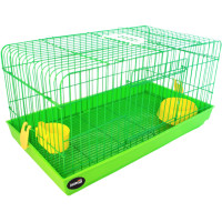 AnimAll F-700-l-g клетка для кролика и морской свинки, размер 57х31х30 см, салатовый