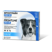 Boehringer Ingelheim Фронтлайн Спот Он капли от блох и клещей для собак, M, 10-20 кг Boehringer Ingelheim Фронтлайн Спот Он капли от блох и клещей для собак, M, 10-20 кг