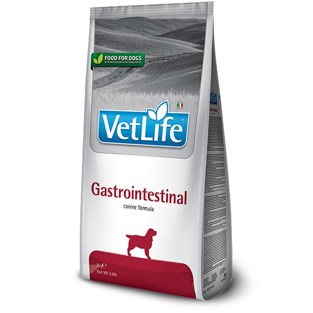 Сухий корм Farmina Vet Life Gastrointestinal для собак, при захворюванні ШКТ, 2 кг Сухий корм Farmina Vet Life Gastrointestinal для собак, при захворюванні ШКТ, 2 кг