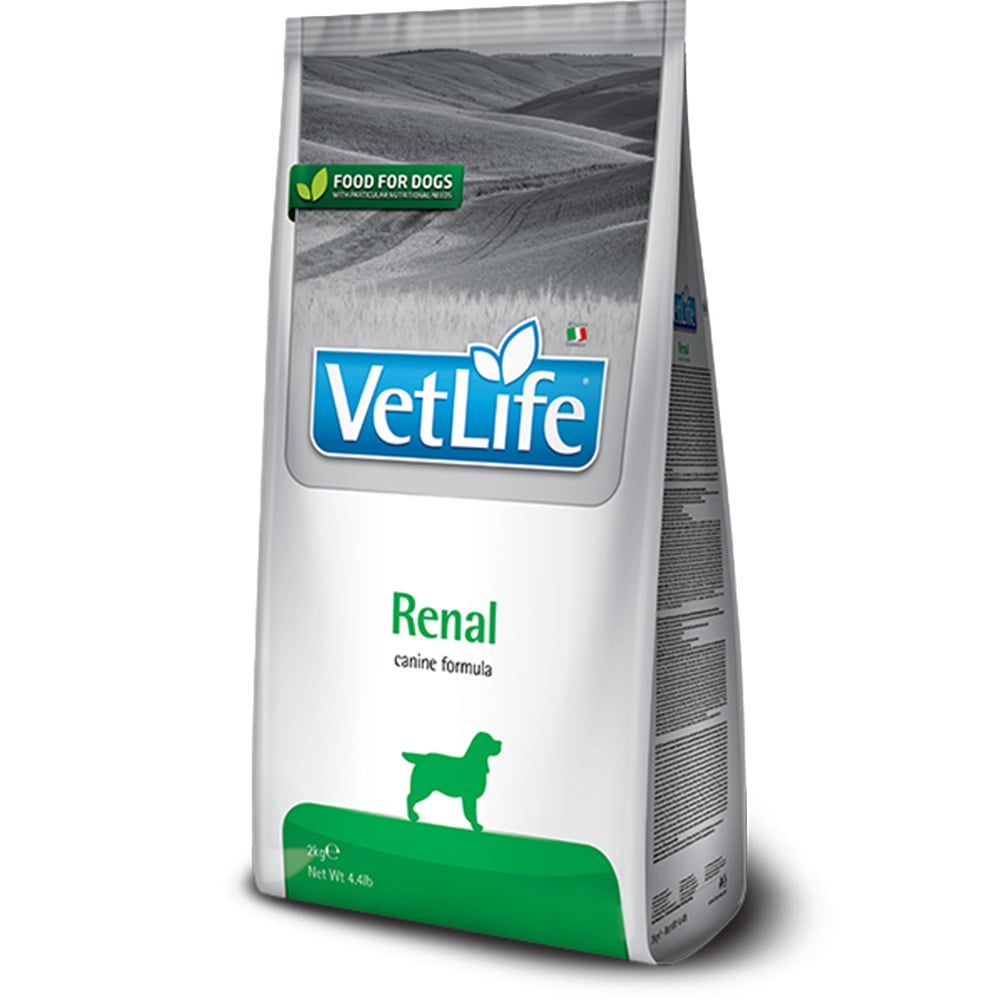 Сухий корм Farmina Vet Life Renal для собак, для підтримки функції нирок, 2 кг Сухий корм Farmina Vet Life Renal для собак, для підтримки функції нирок, 2 кг