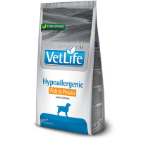 Farmina Vet Life Hypoallergenic Fish&Potato сухий корм для собак, при харчовій алергії, риба та картопля, 2 кг