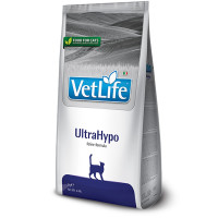 Farmina Vet Life UltraHypo сухой корм для кошек, при пищевой аллергии, 2 кг