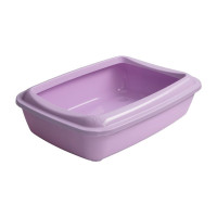 AnimAll туалет під наповнювач, для котів, з лопаткою, фіолетовий, 50×37×13.5 см AnimAll туалет під наповнювач, для котів, з лопаткою, фіолетовий, 50×37×13.5 см