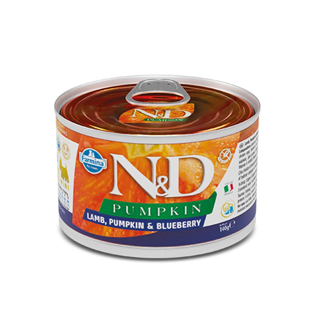 Вологий корм Farmina N&D Grain Pumpkin Chicken Adult Mini для собак дрібних порід, гарбуз/курка/гранат, 140 г Вологий корм Farmina N&D Grain Pumpkin Chicken Adult Mini для собак дрібних порід, гарбуз/курка/гранат, 140 г