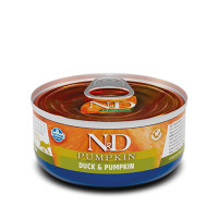 Farmina N&D Grain Free Pumpkin Duck Adult влажный корм для кошек, беззерновой, с тыквой и уткой, 70 г