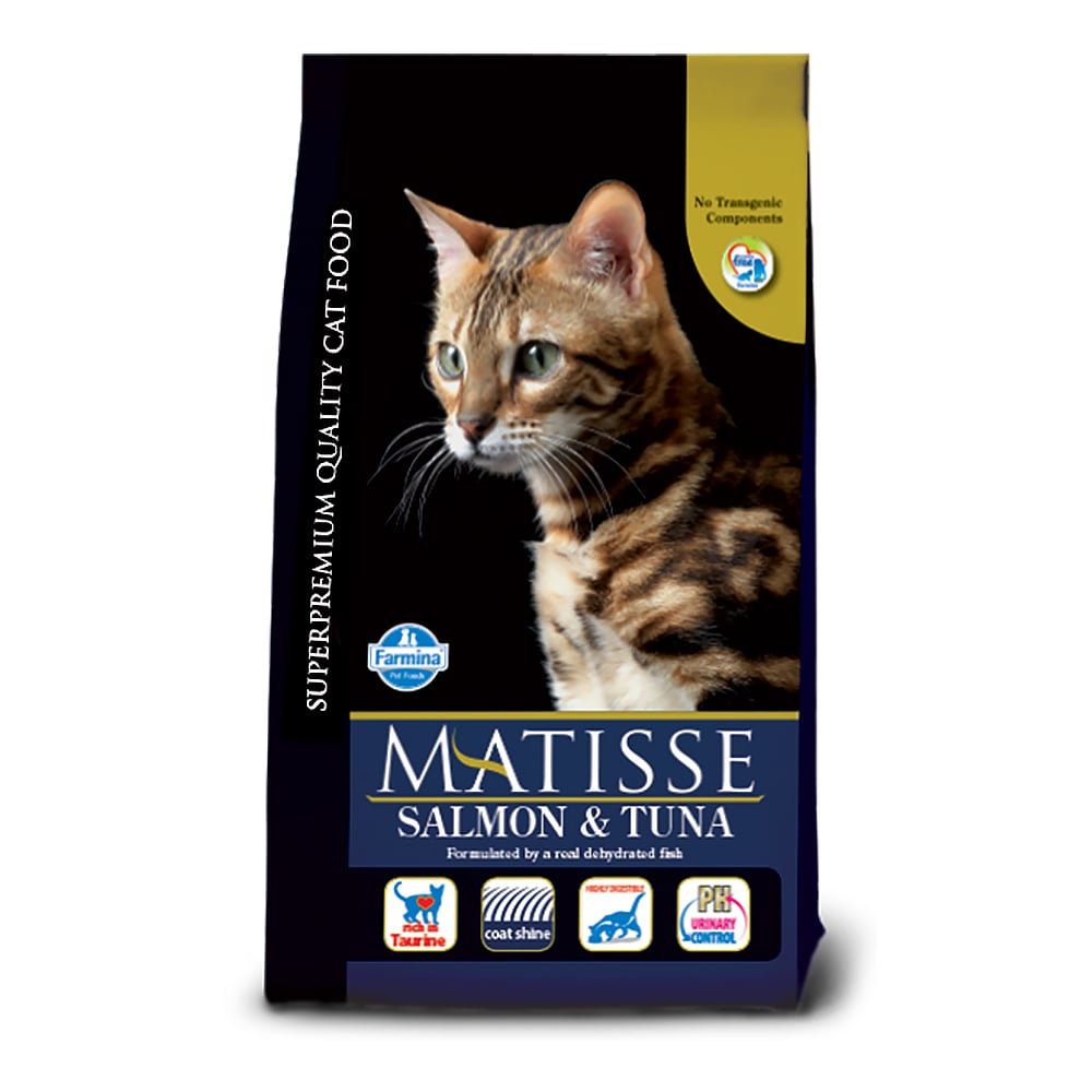 Сухой корм Farmina Matisse Adult Salmon & Tuna для взрослых кошек, лосось и тунец, 1.5 кг Сухой корм Farmina Matisse Adult Salmon & Tuna для взрослых кошек, лосось и тунец, 1.5 кг