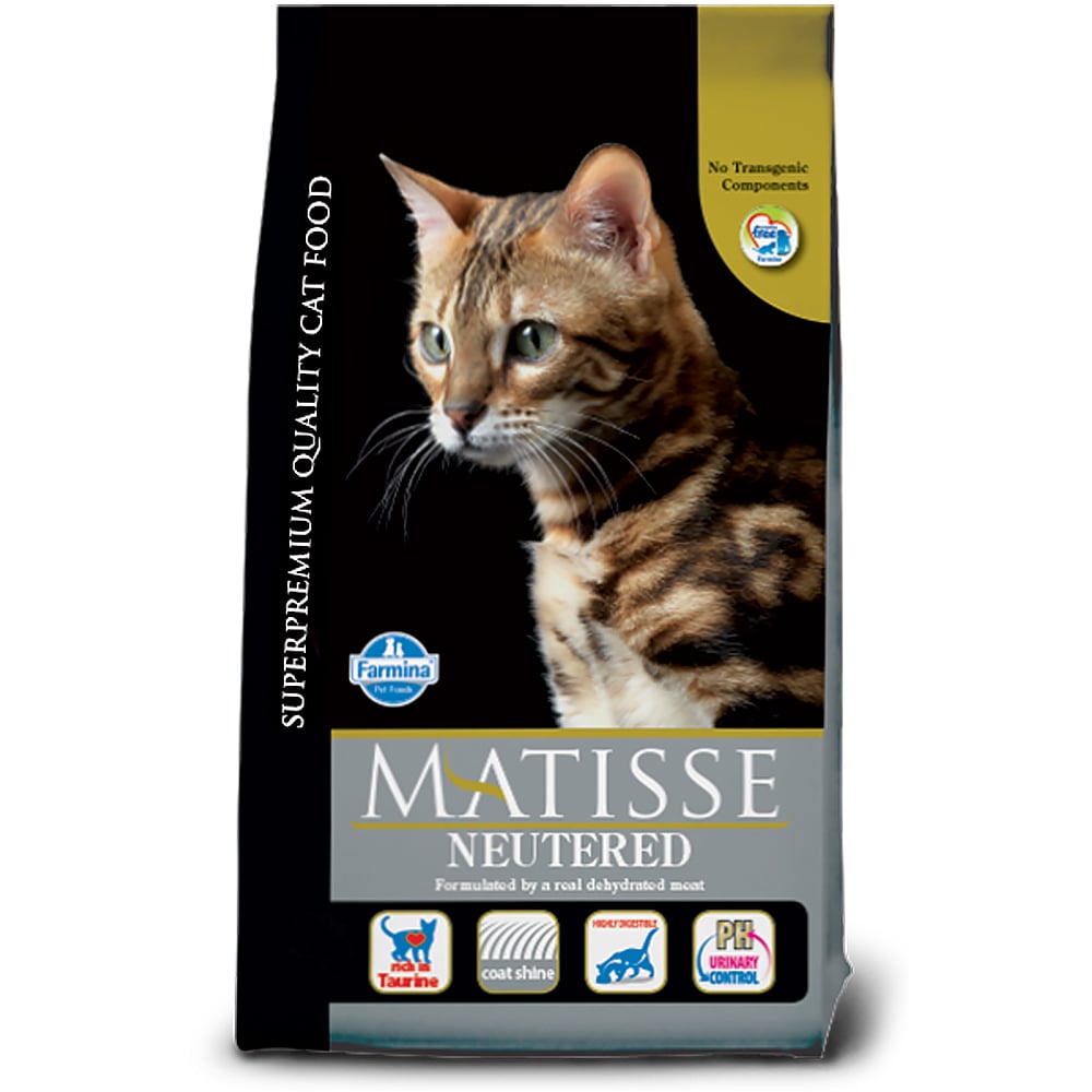 Сухой корм Farmina Matisse Neutered Chicken для стерилизованных кошек, с курицей, 1.5 кг Сухой корм Farmina Matisse Neutered Chicken для стерилизованных кошек, с курицей, 1.5 кг