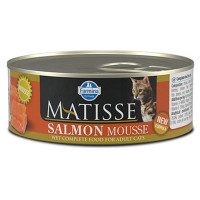 Farmina Matisse Cat Mousse Salmon влажный корм для взрослых кошек, с лососем, 85 г
