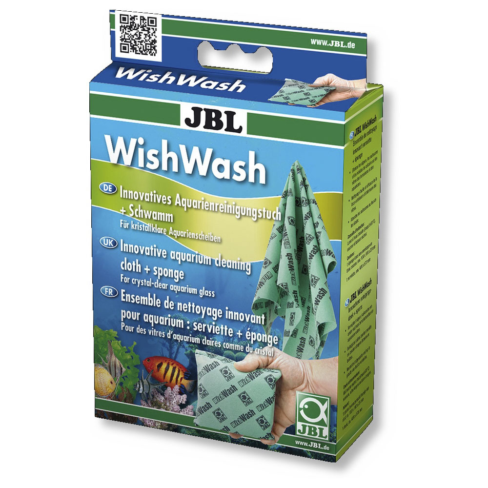 JBL WishWash Серветка, що чистить, і губка для акваріума і тераріуму JBL WishWash Серветка, що чистить, і губка для акваріума і тераріуму