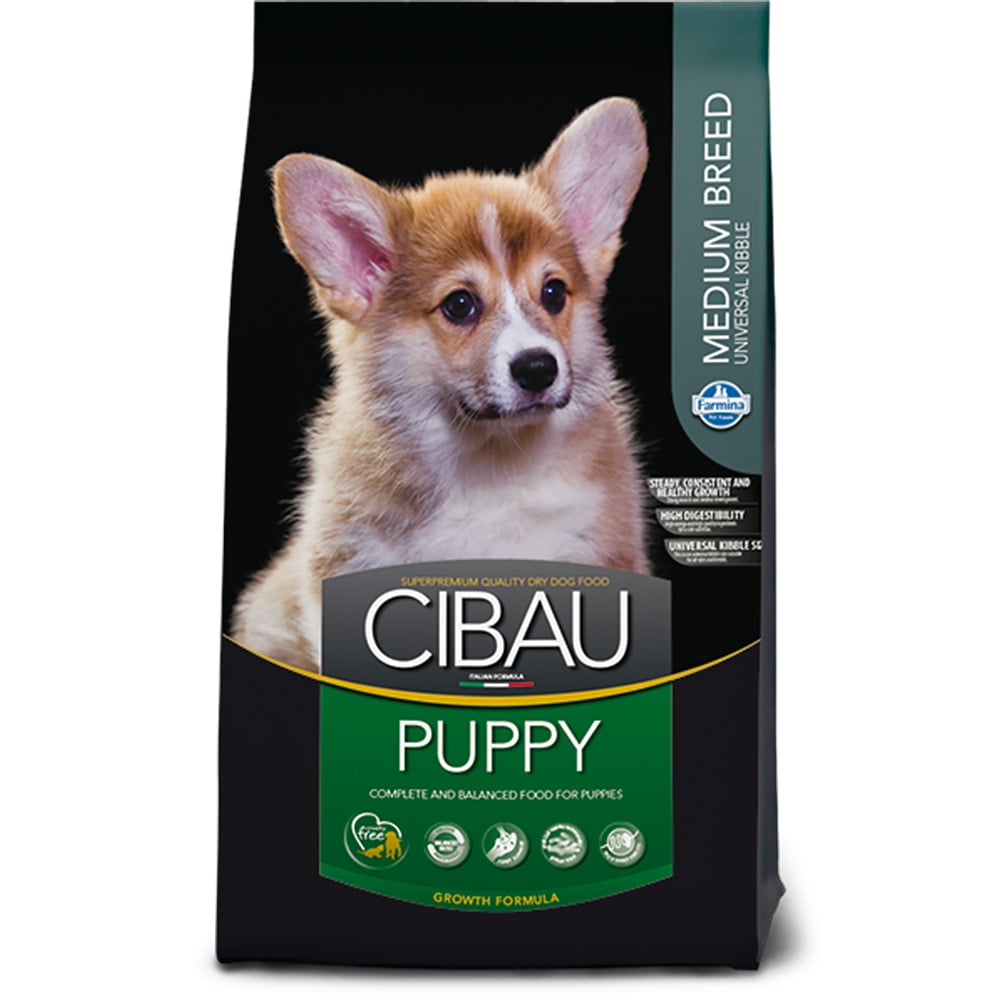 Сухий корм Farmina Cibau Puppy Medium для цуценят середніх порід, з куркою, 12 кг Сухий корм Farmina Cibau Puppy Medium для цуценят середніх порід, з куркою, 12 кг