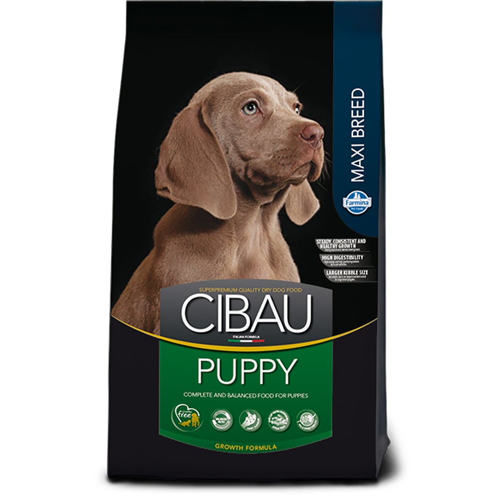 Сухий корм Farmina Cibau Puppy Maxi для цуценят великих порід, з куркою, 12 кг Сухий корм Farmina Cibau Puppy Maxi для цуценят великих порід, з куркою, 12 кг
