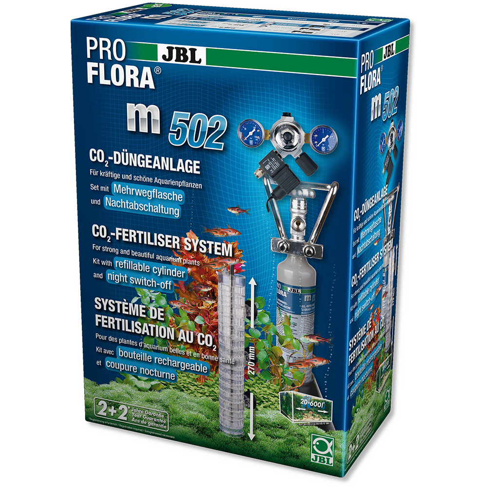 JBL ProFlora m502 СО2-система з багаторазовим балоном (63184)