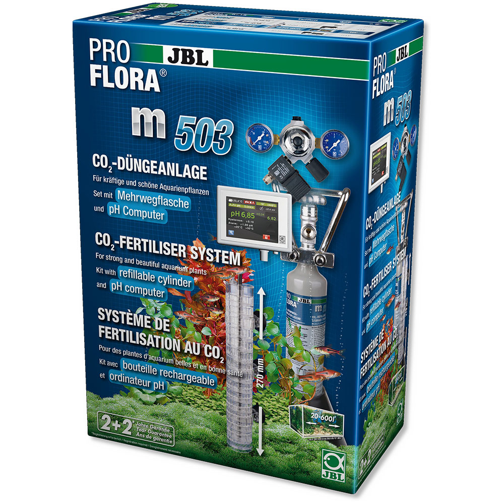 JBL ProFlora m503 CO2-система з рН-контролером для акваріумних рослин (63185)