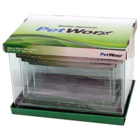 PetWorx EA32 набір з 4 акваріумів з покривним склом та приклеєною підкладкою