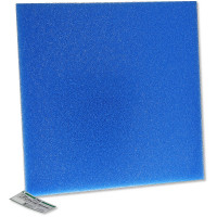 JBL Filter Foam blue coarse фільтруючий матеріал, губка-килимок, велика, 50×50×2.5 см (62565)
