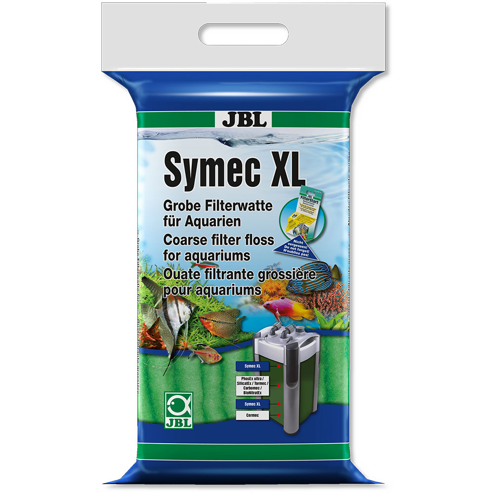 JBL Symec XL Filter floss green матеріал, що фільтрує, cинтепон, зелений, 250 г (62325)