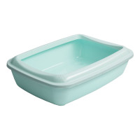 AnimAll туалет під наповнювач, для котів, з лопаткою, м'ятний, 50×37×13.5 см AnimAll туалет під наповнювач, для котів, з лопаткою, м'ятний, 50×37×13.5 см