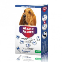 KRKA Ataxxa Спот-Он краплі від бліх та кліщів для собак вагою краплі від 25 кг, 4 мл