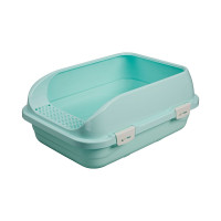 AnimAll туалет для котів, під наповнювач, з лопаткою, 58×42×24 см, м'ятний AnimAll туалет для котів, під наповнювач, з лопаткою, 58×42×24 см, м'ятний