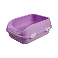 AnimAll туалет для котів, під наповнювач, з лопаткою, 58×42×24 см, фіолетовий AnimAll туалет для котів, під наповнювач, з лопаткою, 58×42×24 см, фіолетовий