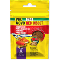 JBL PRONOVO RED INSECT STICK S основний корм, палички з комахами, для золотих рибок 3-10 см, 20 мл (3118000)