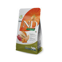 Farmina Pumpkin Duck&Cantalupe сухой беззерновой корм для взрослых кошек, с уткой и тыквой, 300 г
