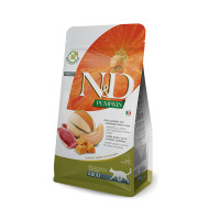 Farmina Pumpkin Duck&Cantalupe сухой беззерновой корм для взрослых кошек, с уткой и тыквой, 1.5 кг