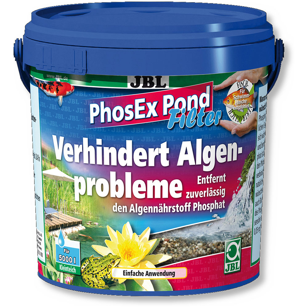 JBL PhosEx Pond Filter наполнитель для устранения фосфатов из прудовой воды, 500 г (27373)