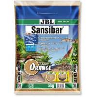 JBL Sansibar Orange помаранчевий дрібний донний ґрунт для прісноводних та морських акваріумів, 5 кг