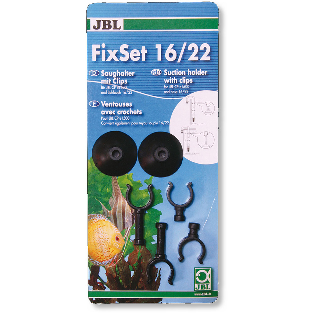 JBL FixSet 16/22 CristalProfi e1500/1,2 комплект присосок та тримачів для фільтра (60154)